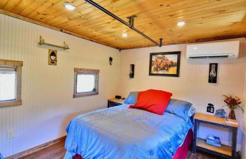 Glamping Caboose Rental Perfect for Families near Clyde, North Carolina - Foto 14
