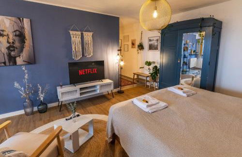 Cozy Souterrain Terrasse Garten Panoramablick - Foto 12