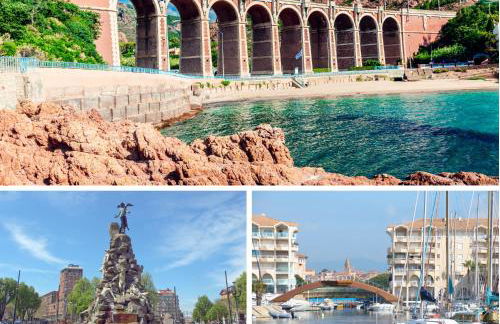 LE TERRACOTTA COTE D'AZUR - Proche PLAGE - Terrasse & Confort - CLIM - Parking et Wifi Gratuit- OFFRE SPECIALE - Foto 24