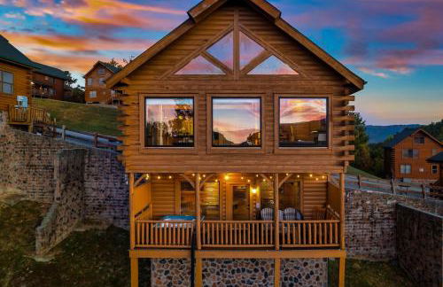 Epic Mountain Views, Hot Tub, Game Room, Sleeps 10 - Foto 48