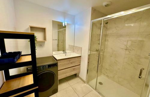 Appartement saint malo neuf, 2 chambres, terrasse, garage - Foto 29