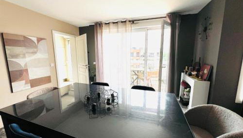 Appartement climatisé 3 étoiles T3 chic à Strasbourg avec billard et terrasse - Foto 4
