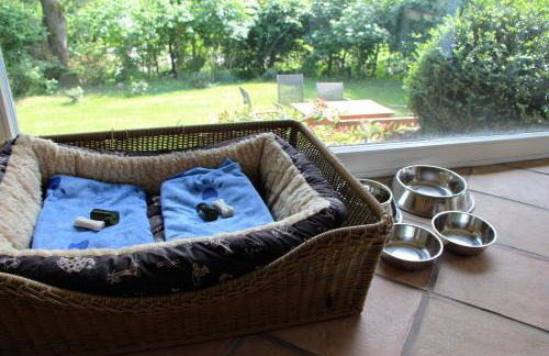 Ferienhaus Vogelsbergblick, Fernblick, Sauna, Kamin, 1700m eingezäunt in Alleinlage - Foto 14