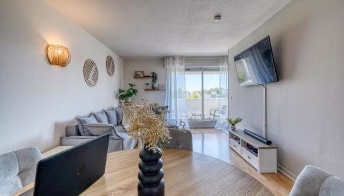 Appartement 2 pièces Tram direct aéroport & Bordeaux Parking - Foto 4