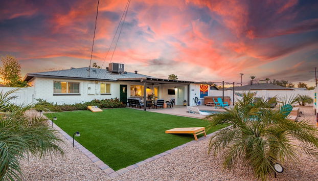 SW Modern Retreat 2 Masters Pool Hottub Firepit - Foto 4, Habitación