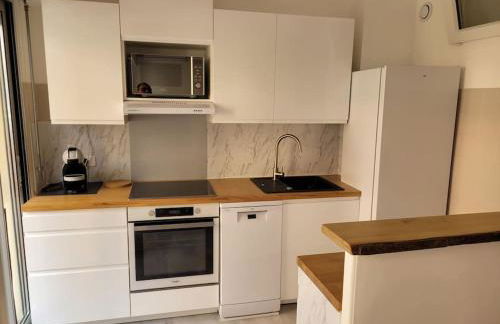 Studio entre plages et Monaco climatisé parking - Foto 10