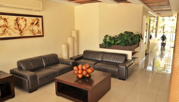 Sitzecke in der Lobby