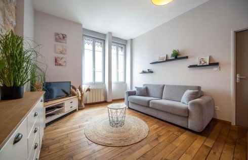 Hyper Centre Gare TER - 4 lits - 6 couchages - Foto 1