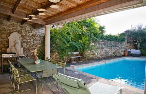 Mas piscine exposition sud Proche Uzès - Foto 8