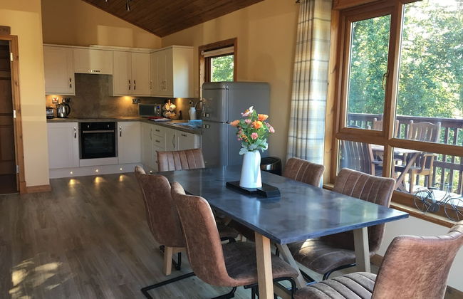 Silver Birch Lodge With Hot Tub Near Cupar, Fife - Foto 6