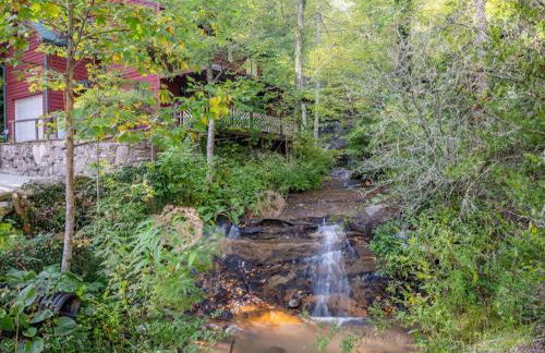 Hidden Gem Falls Cabin with Creek and Game Room - Foto 27