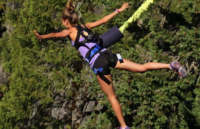 Saut à l'élastique à Suesca - Photo 6