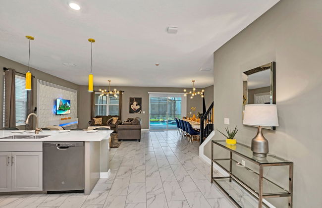 Magical Family Home 8min-disneyworld Pool Spa Sleeps 22 Stl103 - Foto 19