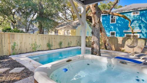 Downtown St Aug Home by Fountain of Youth Pool Spa by Beach Add Golf Cart - Foto 3