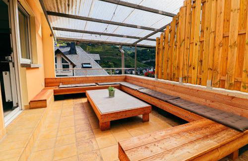 Chill Out Area, Sauna & Wirlpool, grandiose Aussicht, Smart TV, große Terasse, Zentrum nah - Foto 24