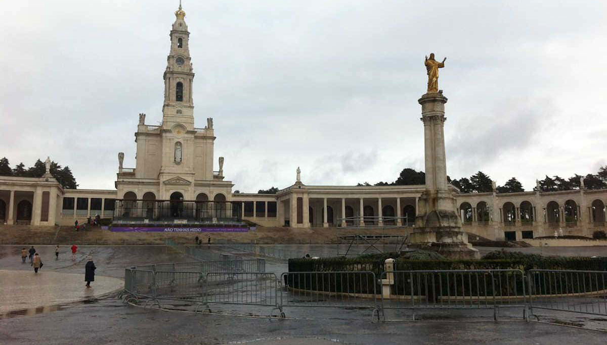Explanada del Santuario de la Virgen de Fátima
