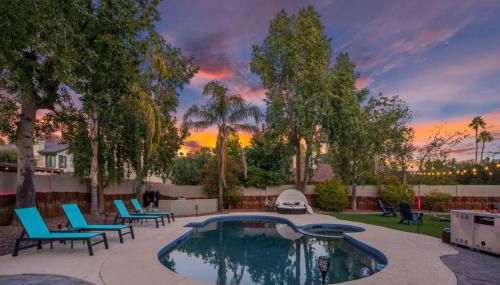 Scottsdale Oasis Heated pool and Spa - Foto 4, sunbed