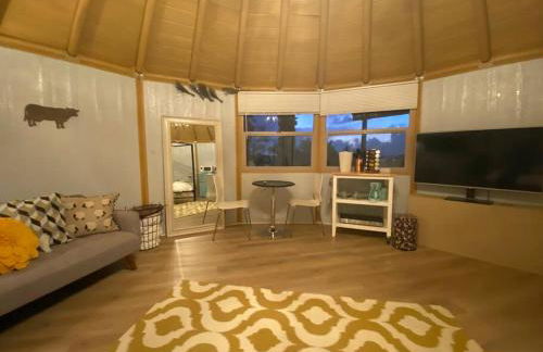 Glamping-Sky Dome Yurt-Tiny House-2 modern composting toilet - Foto 14