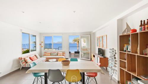 Villa Antoine Appartement RDJ Vue mer CLiM Wifi parking plage 50m La Garonne - Foto 3