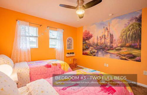 5 Bedroom Villa l 12 min to Disney l Themed Rooms l Orlando Area - Foto 8
