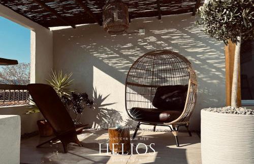 Jacuzzi Vue sur Mer Helios Suite & Spa - Foto 8