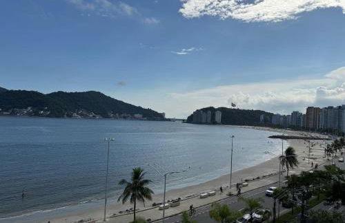 São Vicente pé na areia para 4 pessoas - Foto 1