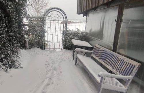 Ferienhaus VILLA ZAUBERBLICK am Rennsteig Frankenwald FREISTEHEND naturnah HUNDEFREUNDLICH eingezäunt - Foto 39