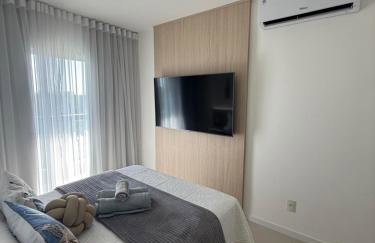 Apto de Luxo 400m Prainha-Piscina-churrasqueira-Ar-condicionado-Sand beach - Foto 8