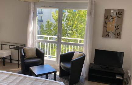 Appart' Hôtel Fauriel Saint-Etienne Parking privé balcon wifi - Foto 15