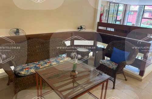 Flat Perfeito Flat Amarilis em Riviera São Lourenço com café da manhã e enxoval completo toalhas praia e piscina com trocas - Foto 41