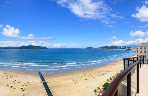 Flat em frente ao mar com piscina varanda e AC - Foto 18