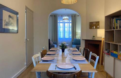 Maison de Charme - 4 Chambres - Courette & Parking Gratuit - Foto 50