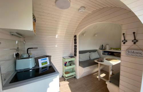The Pilchard - Lydcott Glamping Cornwall, sea view - Foto 8