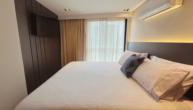 Flat Oceânica Premium - By Almare - Foto 2, Habitación