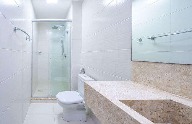 Apto vista mar 4 dormitórios e piscina - Foto 11