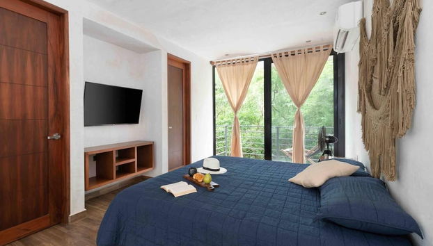 Lovely 2-bed Apartment in Tulum With Private Pool - Foto 2, Habitación