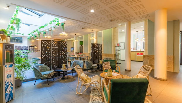 Sala de estar do lobby