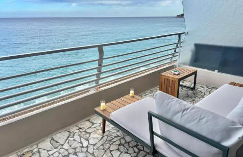 Casa Sud Menton Studio Front de Mer Vue Mer Panoramique Terrasse Parking - Foto 30