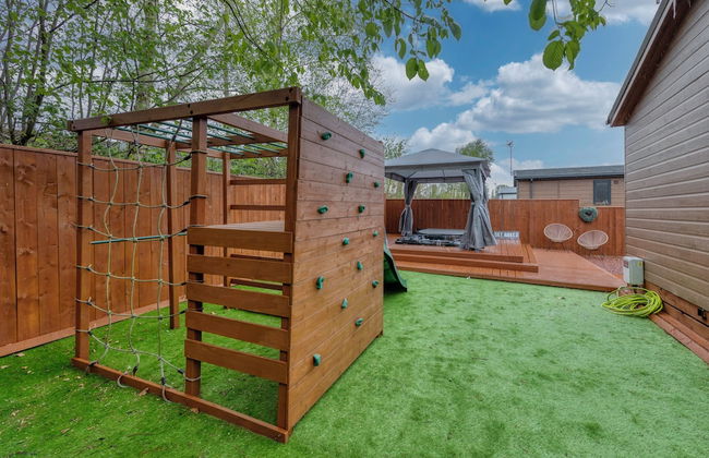 Family Luxury Cabin Retreat with hot tub - Foto 27