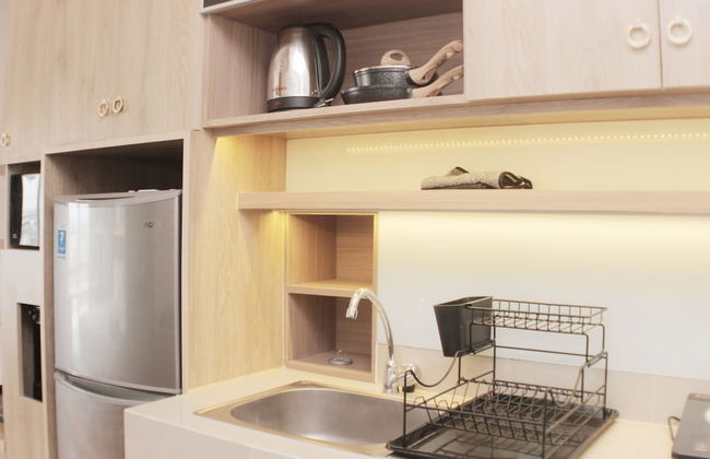 Minimalist And Cozy Studio At Vasanta Innopark Apartment - Photo 8