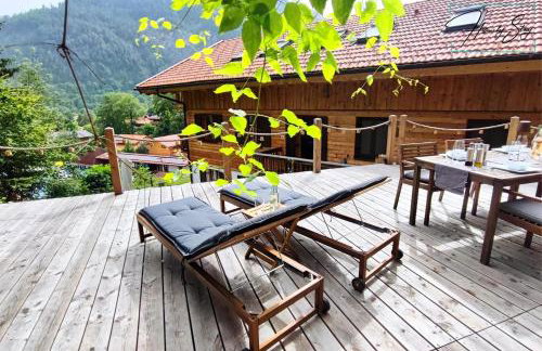 Homely Stay AlpenPanorama-Chalet mit eigener Sauna, Kamin und Bergblick - Foto 42