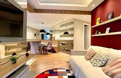 ESPLÊNDiDO, apto com suíte, ar cond, e garagem! - Foto 27