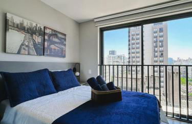 Studio GO24 POA - Moinhos - Rooftop with Pool - Foto 1