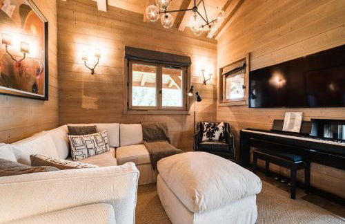 Luxury Megève Chalet, sleeps 8 with Mountain Views and Jacuzzi - Foto 37