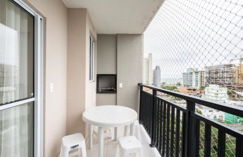 Apartamentos a 150 M DA PRAIA com SACADA, WI-FI, PISCINA, PORTARIA 24h, PLAYGROUND e vaga de GARAGEM - Foto 26