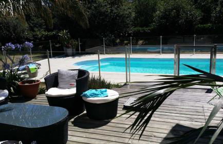 maison de plain pied a 1 km de la mer , avec piscine securisée - Foto 2