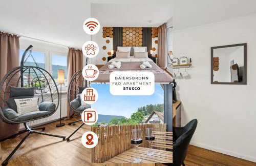 Schwarzwald-Oase mit Balkon und Parkplatz - Photo 1