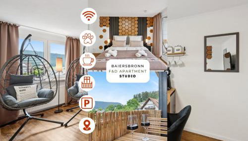 Schwarzwald-Oase mit Balkon und Parkplatz - Photo 1