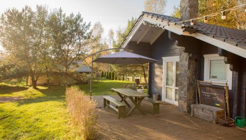 Saunowisko w Krągu - domy Niebieski i Żółty - Foto 3