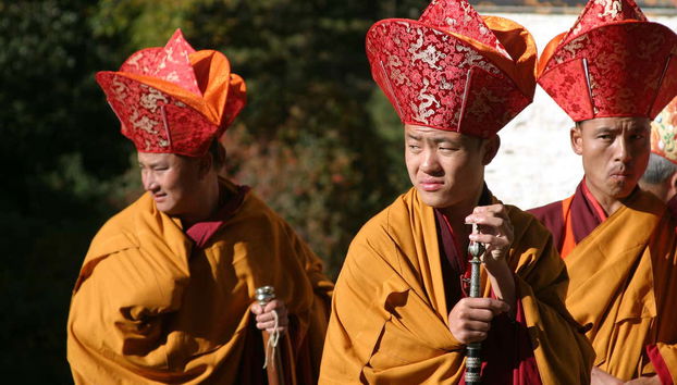 Des moines bouddhistes